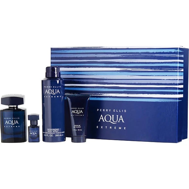 MS PERRY ELLIS AQUA EXTREME SET